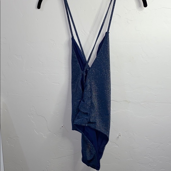 Sparkly blue swimsuit - Picture 4 of 4